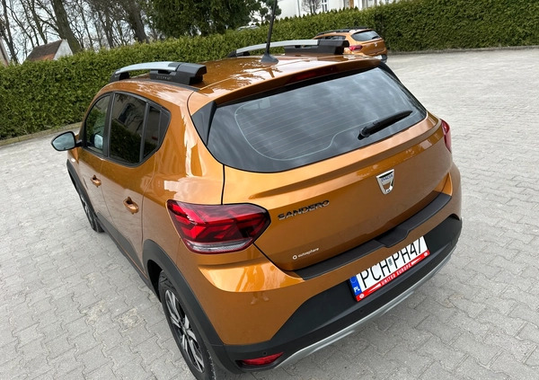 Dacia Sandero Stepway cena 52500 przebieg: 100000, rok produkcji 2021 z Gniew małe 704